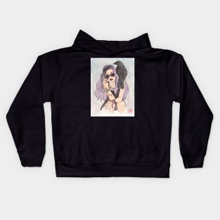 Baddest Witch in California Kids Hoodie